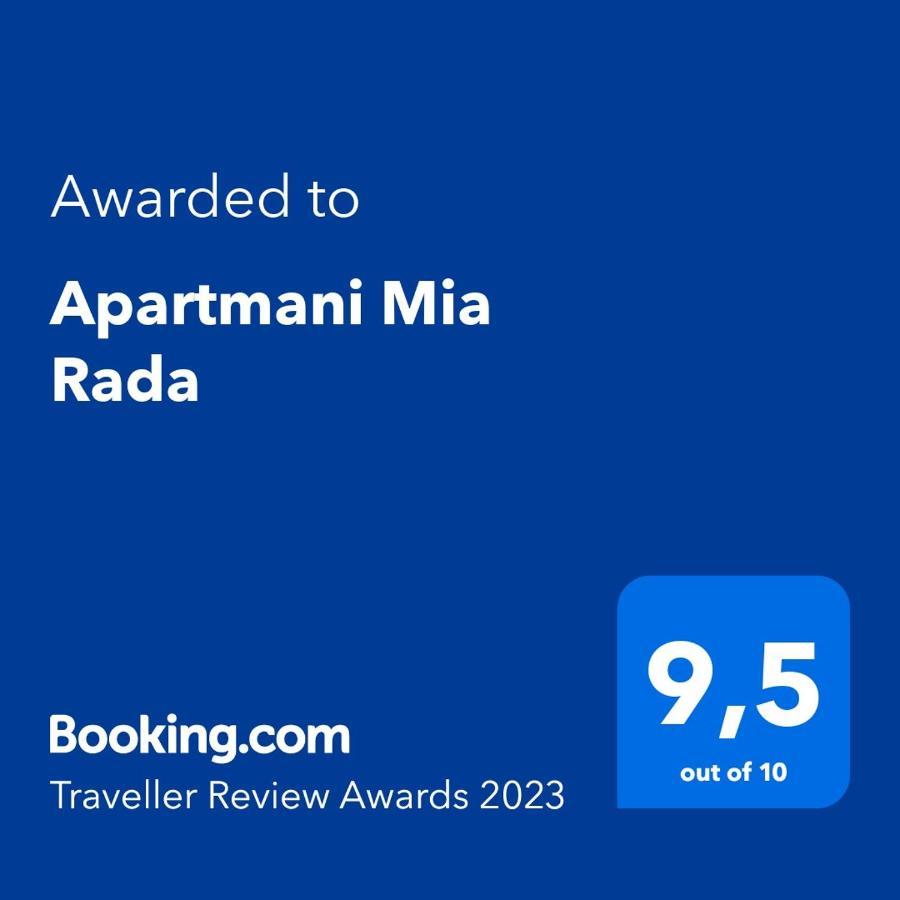 Apartmani Mia Rada บุดวา ภายนอก รูปภาพ